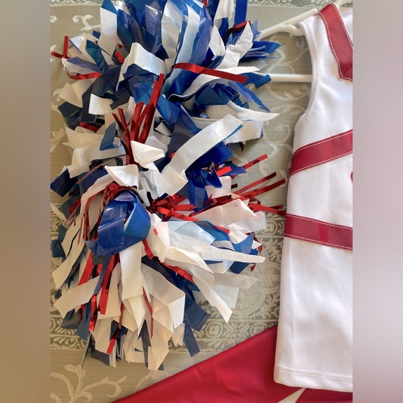 HIGH SCHOOL CHEERLEADER 5PC CHILD COSTUME SIZE EXTRA SMALL (4-6) 🌟EUC🌟 - Picture 7 of 16